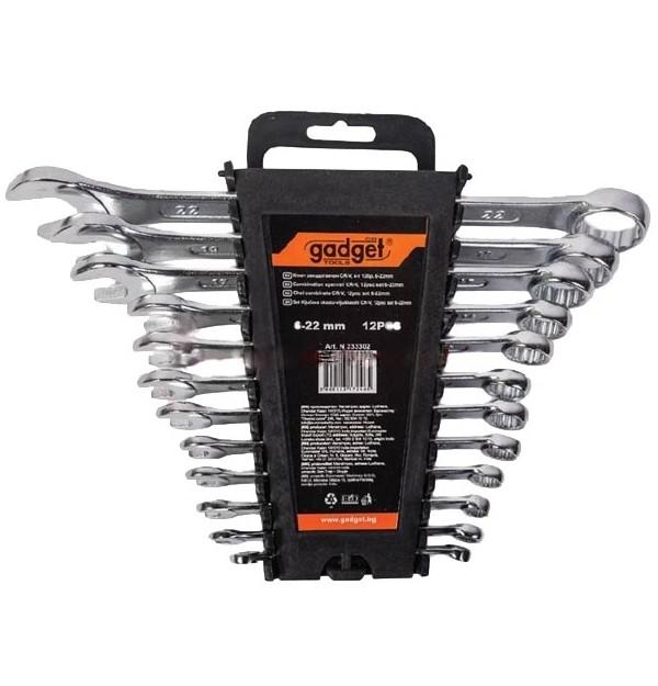 Set de chei GadgetTools 12buc 6-22 mm
