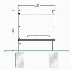Tabla pentru creta PlayPark JOC-4