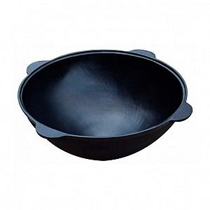 Ceaun SYTON uzbec din fonta 30L fund plat