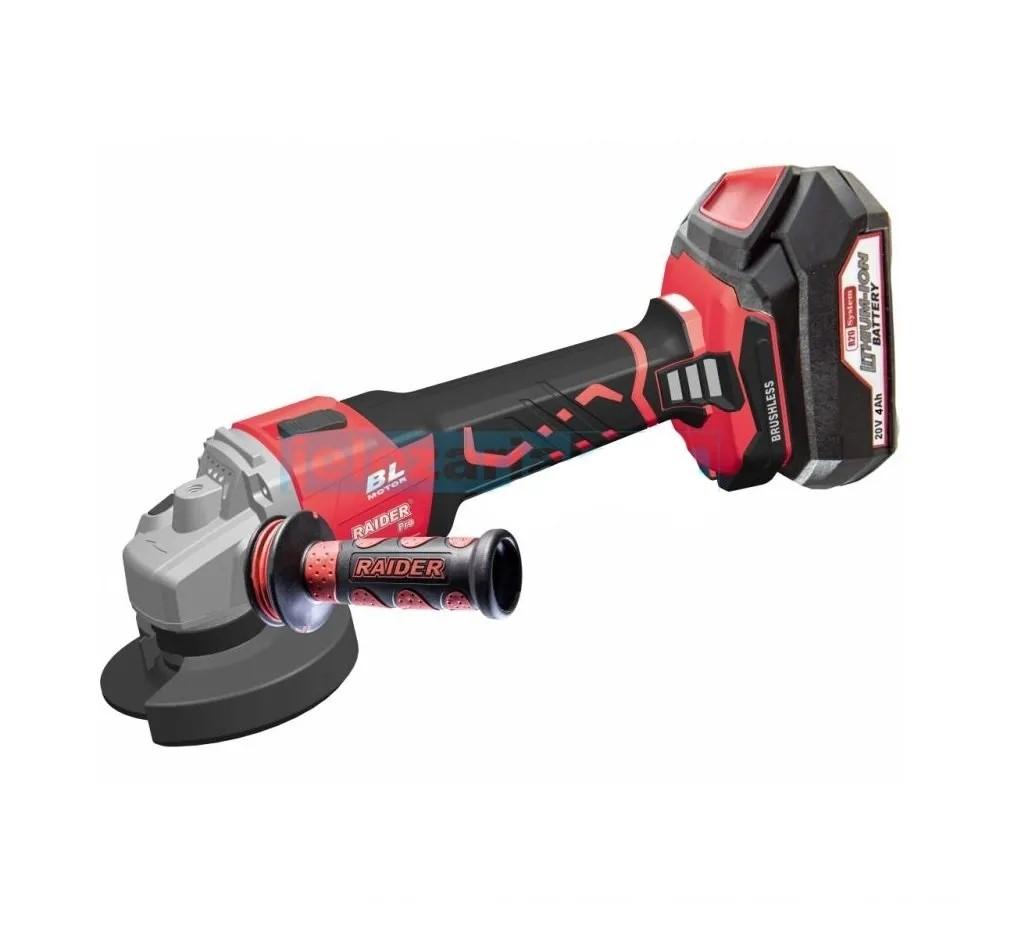 Polizor unghiular Raider RDP-SBAG20 Set