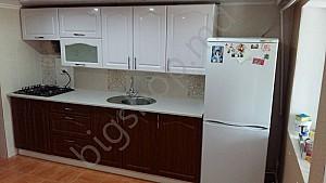 Set mobila bucatarie Big kitchen  2.4 m (white/brown)