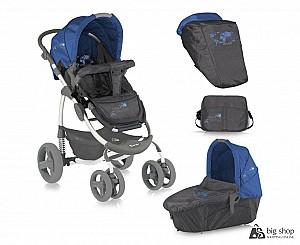 Carucior 2 in 1 Bertoni CORDOBA - GrayBlue the World