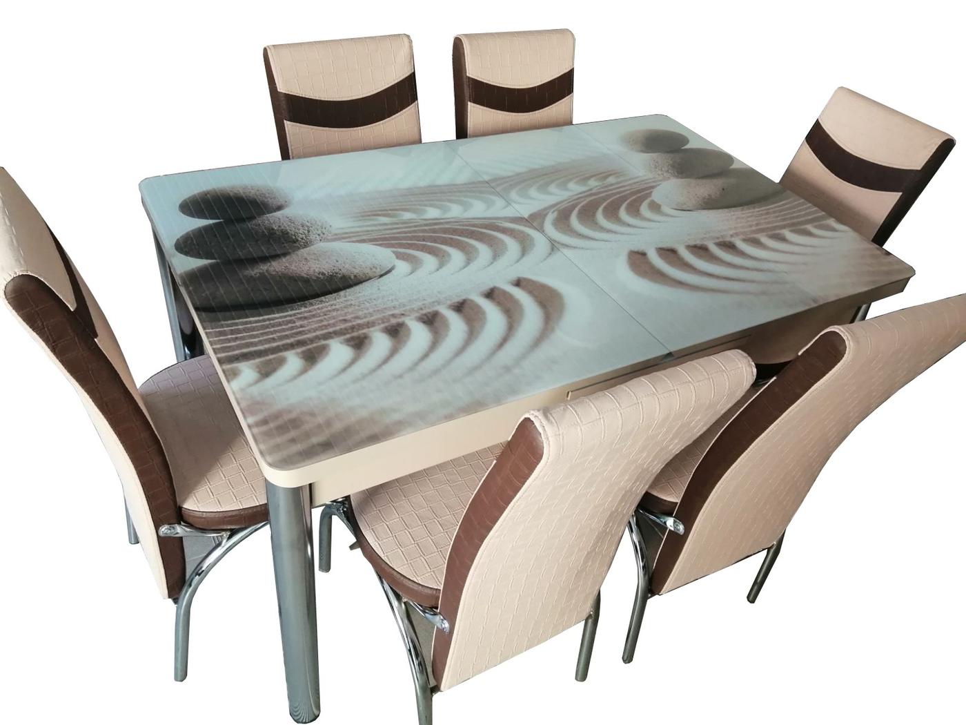 Set de masa si scaune IRM A1 (6 scaune)