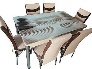 Set de masa si scaune IRM A1 (6 scaune)