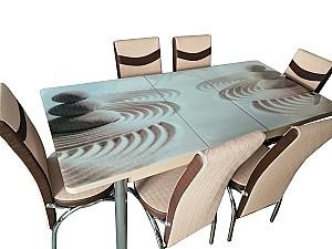 Set de masa si scaune IRM A1 (6 scaune)