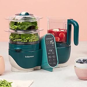 Robot de bucatarie Babymoov 6 in 1 Nutribaby+ Opal Green