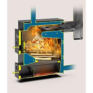 Cazan pe combustibil solid Teplodar Kupper PRACTIC-14 1.1