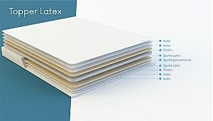 Topper saltea Salt Confort Latex 130x200