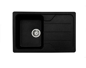 Chiuveta de bucatarie PLATINUM Verona 7850 negru metalic