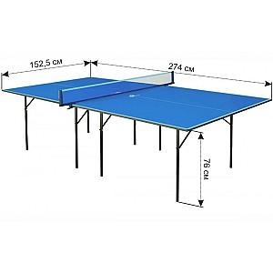 Masa de tenis GSI Sport Hobby Light Gk-1 Indoor Blue