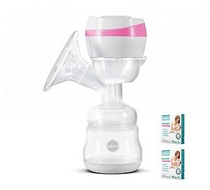 Pompa electrica de san Bebumi BS1(pink) + set 60 pungi