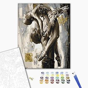 Tablou pe numere BrushMe Dans grațios 40х50 сm (în cutie)