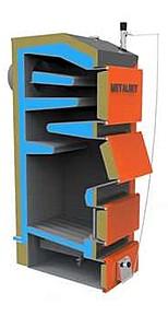 Cazan pe combustibil solid MetalBet Carbon Classic Bio 30KW