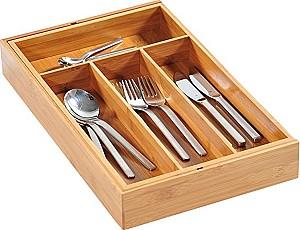 Organizator de tacâmuri Kesper Bamboo (58186)