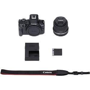 Canon DC EOS R50 Black & RF-S 18-45mm f/4.5-6.3 IS