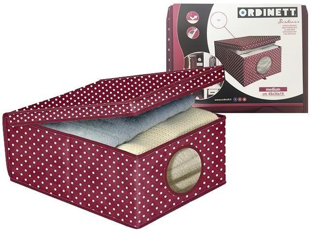 Cutie pentru depozitare Ordinett 48X36X19cm bordo