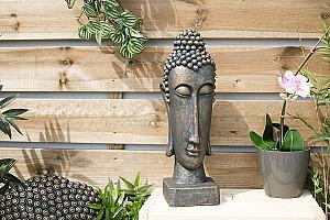 Decor pentru gradina VIDA THIN BUDDAH Head (55765)