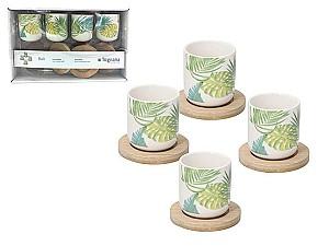 Set pentru ceai si cafea Tognana Bali 4buc