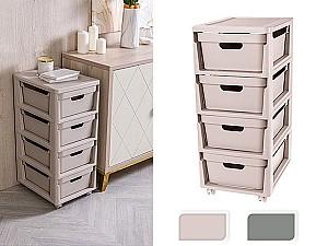 Dulap din plastic Bytplast Econova Luxe sur/bej