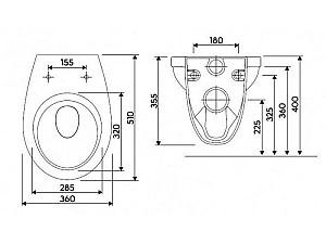 Vas WC KOLO IDOL (13100)