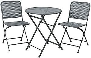 Set mobila de gradina VLM 3 unitati (1xmasa, 2xscaune) 50629