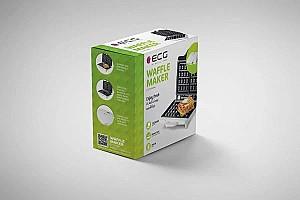 Aparat de facut vafe ECG S 1370 (White)