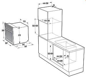 Cuptor electric incorporabil Gorenje BO735E20X