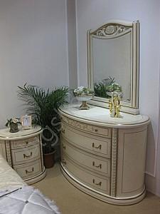 Dormitor MobiLux Cezar (crem patinat) MDF