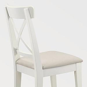 Scaun IKEA Ingolf  White/Hallarp beige
