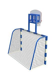 Plasa PlayPark Poarta Fotbal 3х2m + Baschet (FS-23)