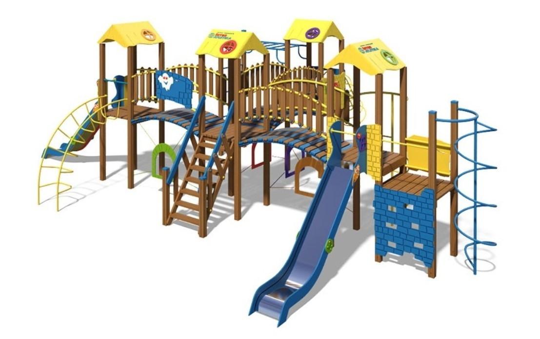 Complex de joacă InterAtletika Castel TE 904