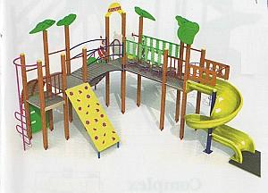 Complex de joacă EBS Panda 122