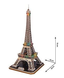 Puzzle CubicFun 3D Turnul Eiffel LED