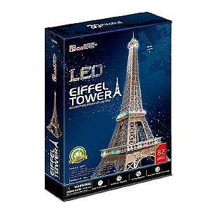 Puzzle CubicFun 3D Turnul Eiffel LED