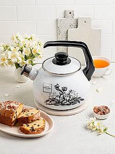 Ceainic Metalac Black Rose 2.5l cu fluer