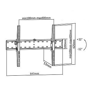 Suport pentru televizor Maclean MC-668