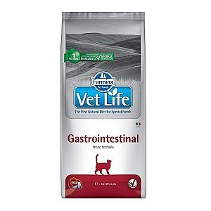 Hrana uscata pentru pisici Farmina VET LIFE NATURAL DIET CAT GASTRO INTESTINAL 10 KG