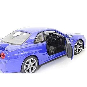 Masina jucarie Welly Die Cast Nissan Skyline GT-R