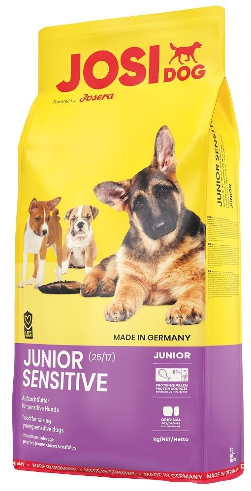 Hrana uscata pentru caini Josera JosiDog Junior Sensitive 15 kg