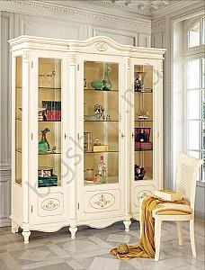Vitrina MobiLux Larisa 3U (Ivory)
