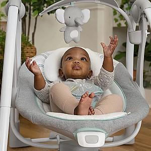 Leagan Ingenuity ConvertMe Swing 2 Seat Battery-Swell