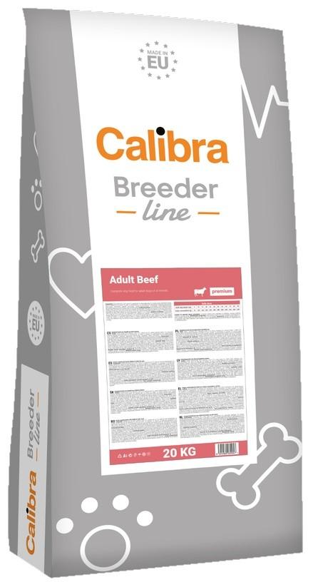 Hrana uscata pentru caini Calibra Breeder Line P Adult Beef 20kg