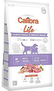 Hrana uscata pentru caini Calibra Life Junior Small & Medium Breed Lamb 2.5kg