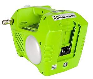 Compresor auto Greenworks G40AC 2l