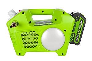 Compresor auto Greenworks G40AC 2l