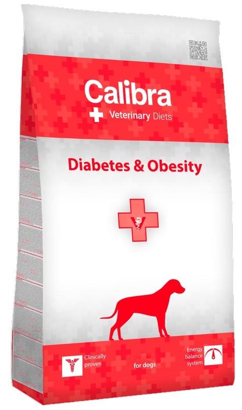 Hrana uscata pentru caini Calibra Diabetes & Obesity 12 Kg