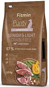 Hrana uscata pentru caini Fitmin Purity GF Senior&Light Lamb 12kg