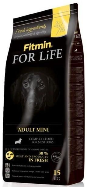 Hrana uscata pentru caini Fitmin For Life Adult Mini 15kg