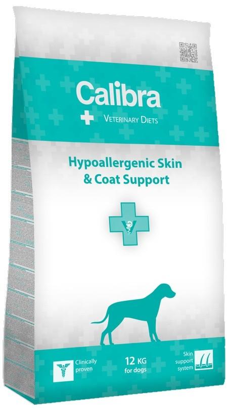 Hrana uscata pentru caini Calibra Hypoallergenic Skin&Coat Support 12kg