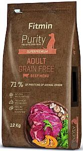 Hrana uscata pentru caini Fitmin Purity GF Adult Beef 12kg